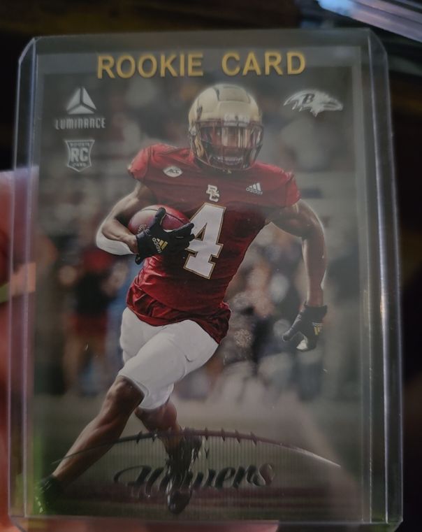 2023 Panini Luminance #108 Zay Flowers Rookie Baltimore Ravens — front
