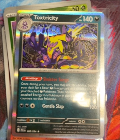 2025 Pokémon #068 Toxtricity — front