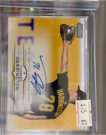 2025 Topps Stadium Club #SCBA-THA Thomas Harrington — front