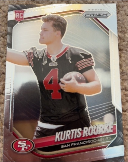 2025 Panini Prizm #397 Kurtis Rourke — front
