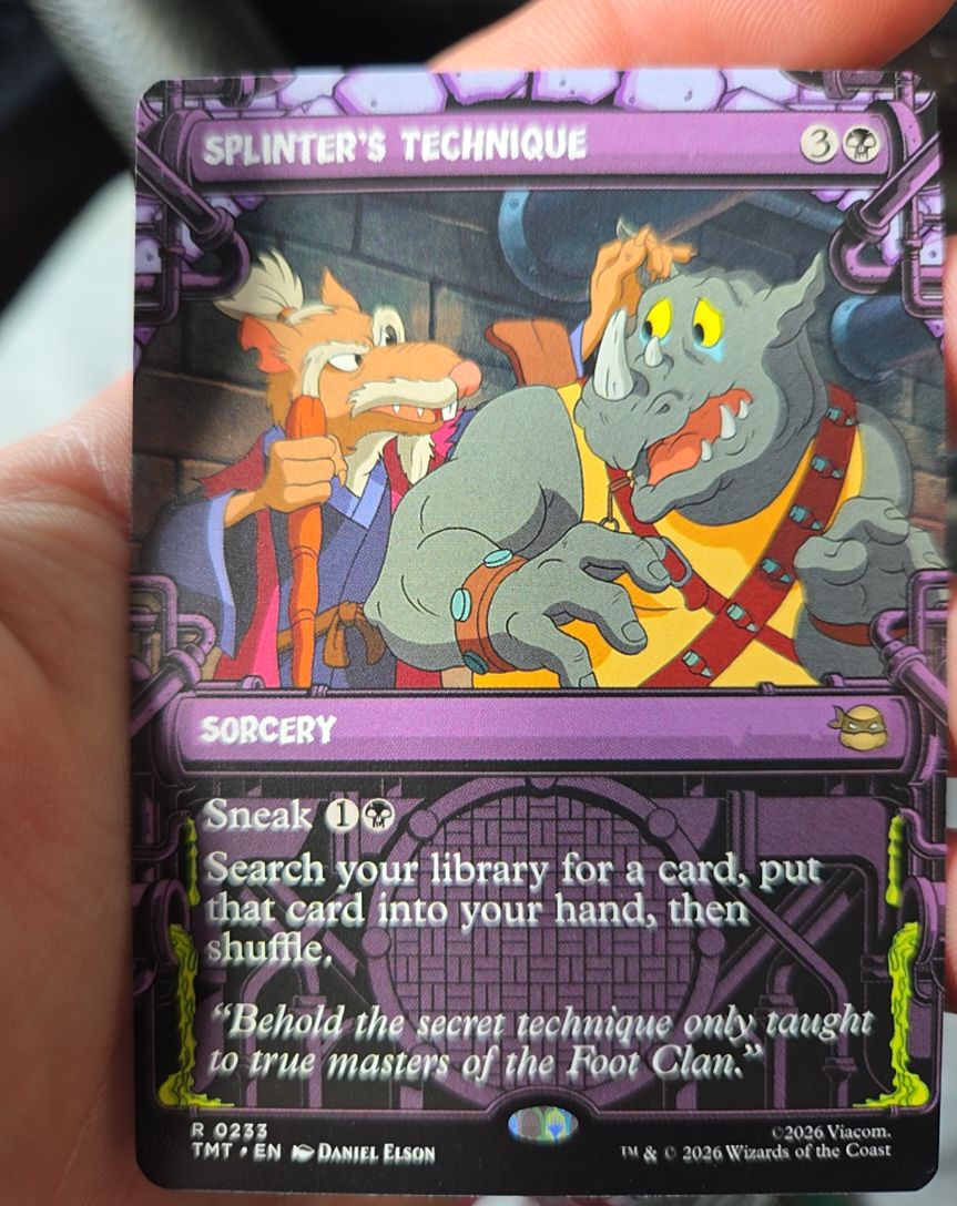 Splinter's Technique #233 Teenage Mutant Ninja Turtles — front