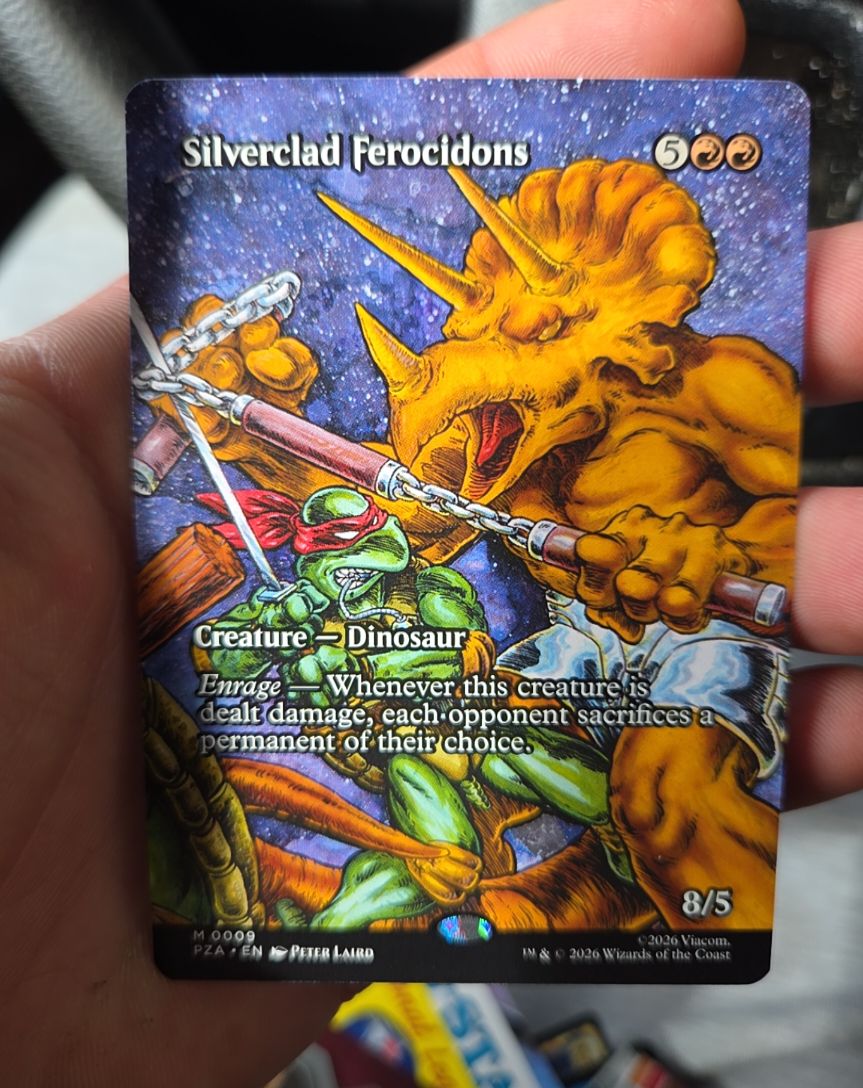 2026 Magic: The Gathering #M 0009 Silverclad Ferocidons — front
