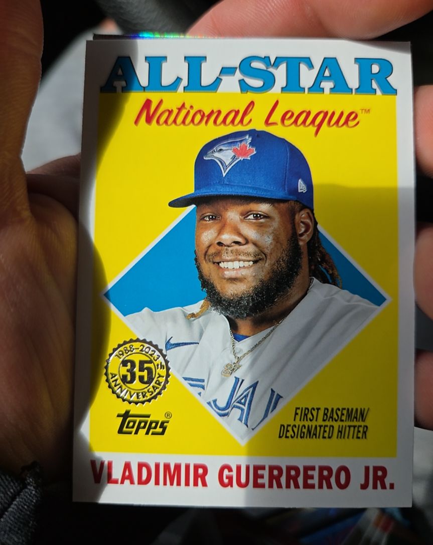 2023 Topps 35th Anniversary All-Star #88AS-50 Vladimir Guerrero Jr. — front