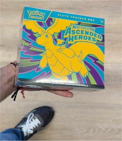 2025 Pokémon TCG Mega Evolution Ascended Heroes Elite Trainer Box — front
