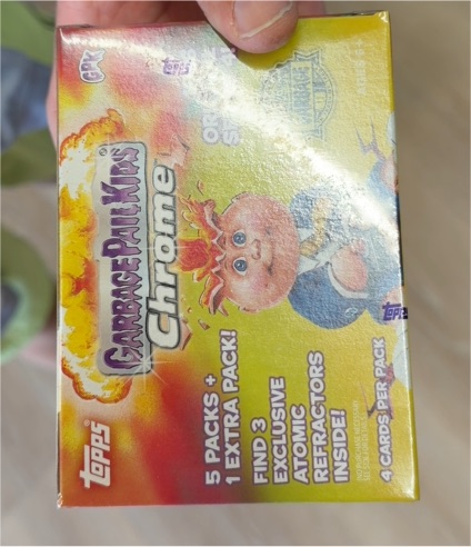 2020 Topps Garbage Pail Kids Chrome Series 3 Blaster Box — front