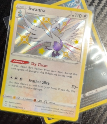 2021 Pokémon SV096/SV122 Swanna — front