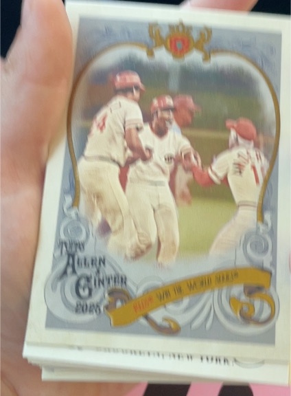 2025 Topps Allen & Ginter #SV-34 Joe Morgan Sweet Victory — front