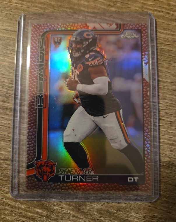2025 Topps Chrome #303 Shemar Turner — front