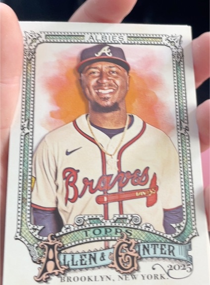 2025 Topps Allen & Ginter #56 Ozzie Albies — front