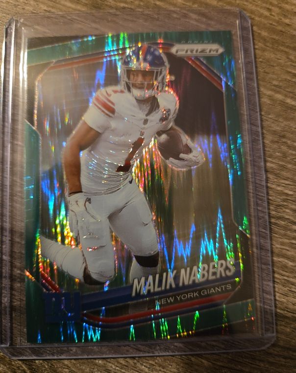 2025 Panini Prizm #206 Malik Nabers — front