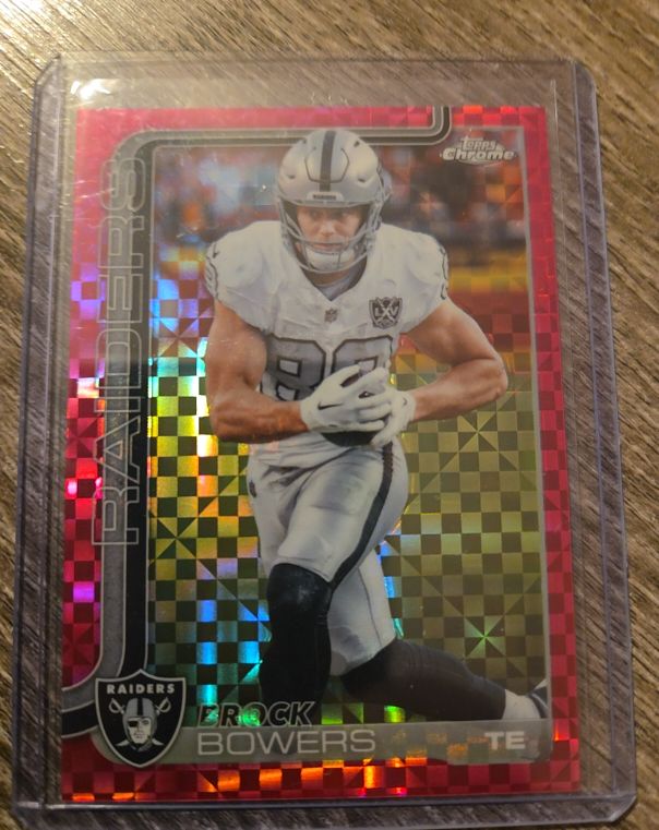 2025 Topps Chrome #178 Brock Bowers — front