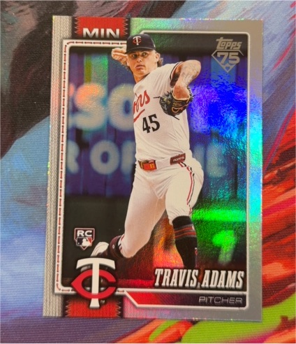 2026 Topps #149 Travis Adams — front
