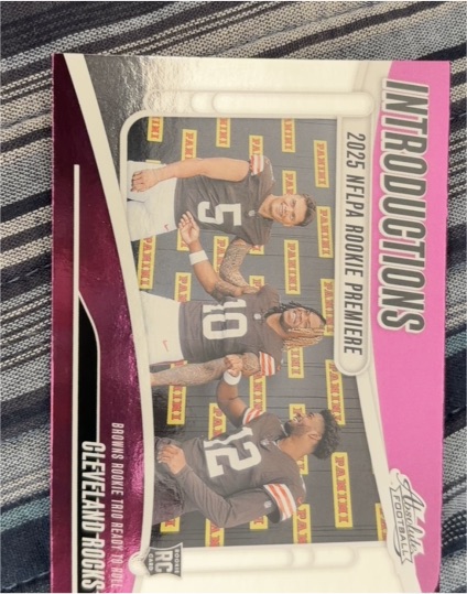 2025 Panini Absolute Introductions #I-QJS Cleveland Rocks — front