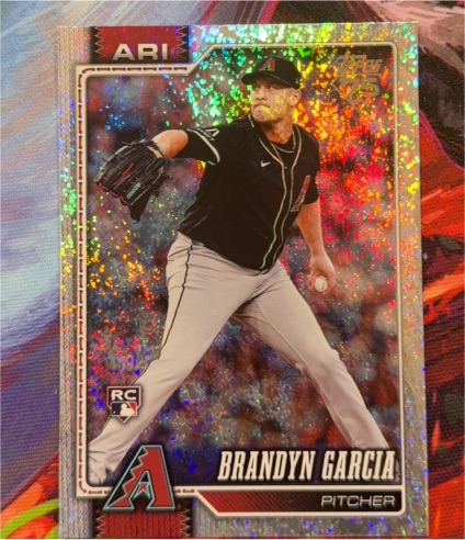 2026 Topps Series 1 #163 Brandyn Garcia — front