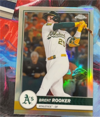 2026 Topps Chrome Flagship #65 Brent Rooker — front