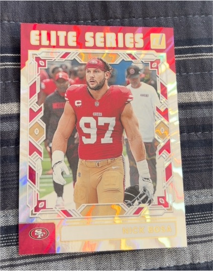 2025 Panini Donruss Elite Series #TES-NBO Nick Bosa — front