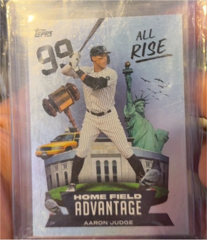 2022 Topps Series 1 #HA-7 Aaron Judge Home Field Advantage — front
