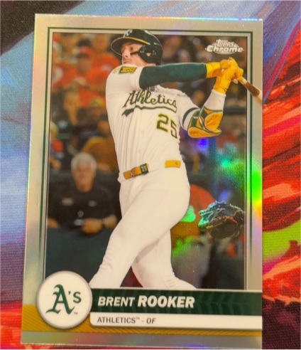 2026 Topps Chrome #65 Brent Rooker — front
