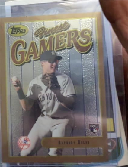 2023 Topps Finest Flashbacks Finest Gamers #76 Anthony Volpe — front