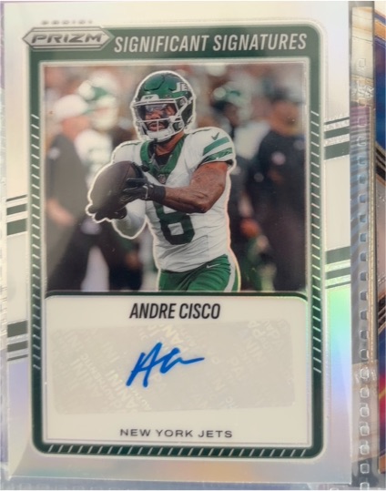 2025 Panini Prizm Significant Signatures #SSI-ACO Andre Cisco — front