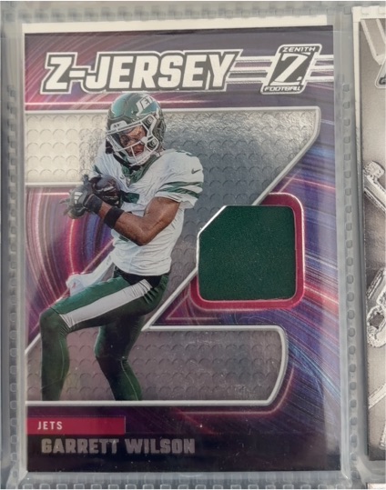 2024 Panini Zenith #ZJ40 Garrett Wilson Z Jersey — front
