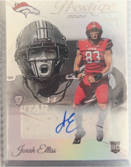 2024 Panini Prestige #344 Jonah Elliss — front