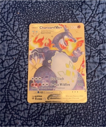 2020 Pokémon Sword & Shield #SV107 Charizard VMAX Gigantamax — front