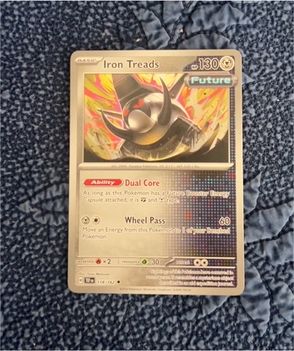 2024 Pokémon SV05: Temporal Forces #118 Iron Treads — front
