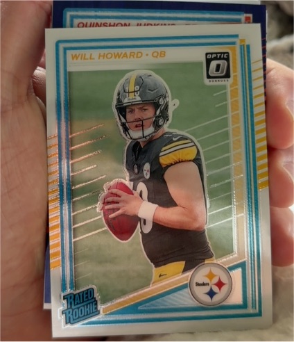 2025 Panini Donruss Optic #233 Will Howard — front