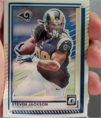 2025 Donruss Optic #142 Steven Jackson — front