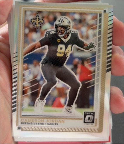 2025 Panini Donruss Optic #170 Cameron Jordan — front