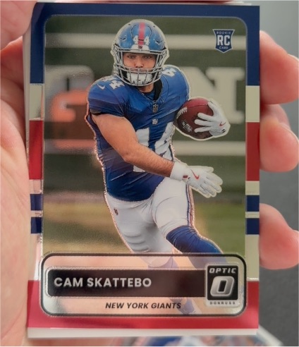 2025 Panini Donruss Optic #4 Cam Skattebo — front