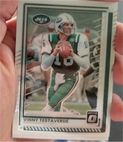 2025 Panini Donruss Optic #159 Vinny Testaverde — front