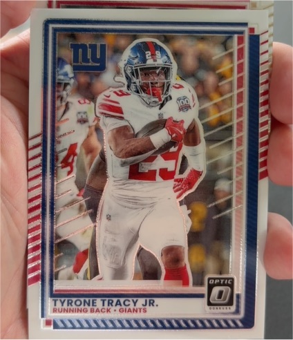2025 Panini Donruss Optic #6 Tyrone Tracy Jr. — front