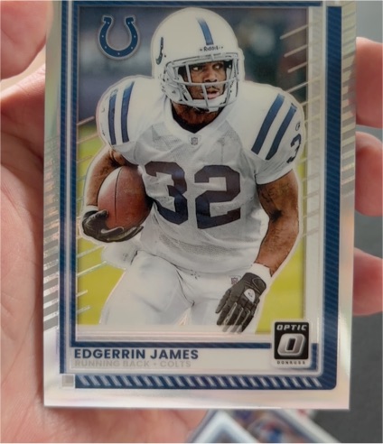 2025 Donruss Optic #185 Edgerrin James — front