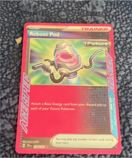 2023 Pokémon SV05: Temporal Forces #158 Reboot Pod — front