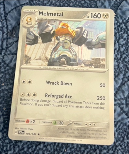 2024 Pokémon #104 Melmetal — front