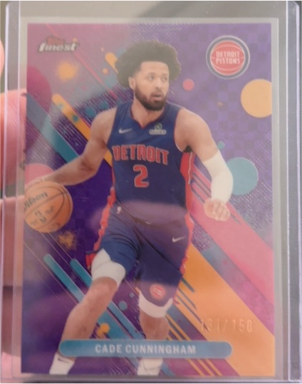2025-26 Topps Finest #37 Cade Cunningham — front