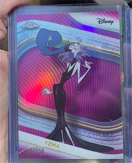 2025 Topps Chrome Disney #24 Yzma — front