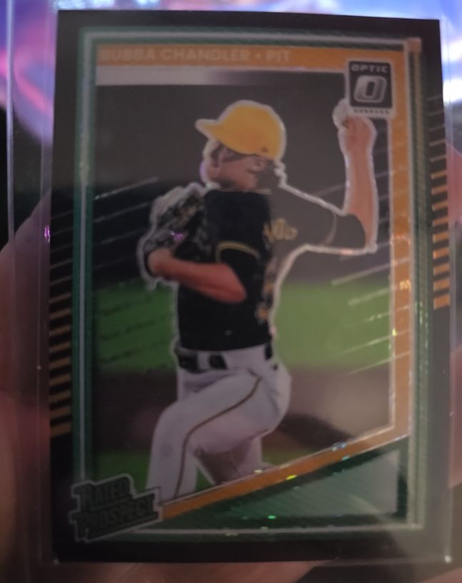 2025 Donruss Optic Rated Prospect #193 Bubba Chandler — front