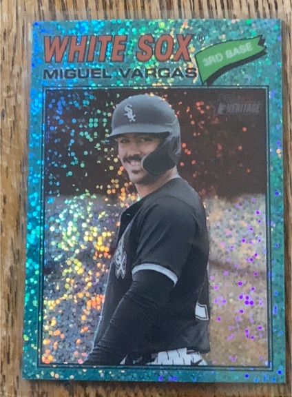 2026 Topps Heritage #61 Miguel Vargas — front