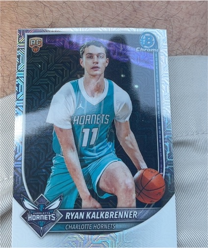 2025-26 Bowman Chrome #BCV-34 Ryan Kalkbrenner — front
