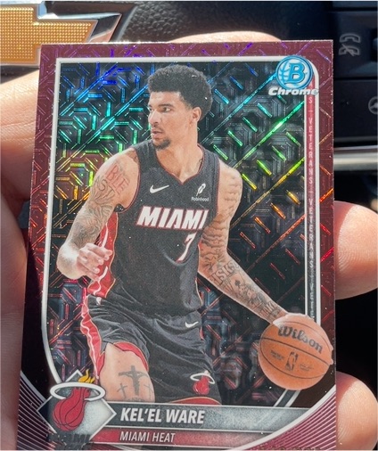 2025-26 Bowman Chrome #BCV-90 Kel'el Ware — front