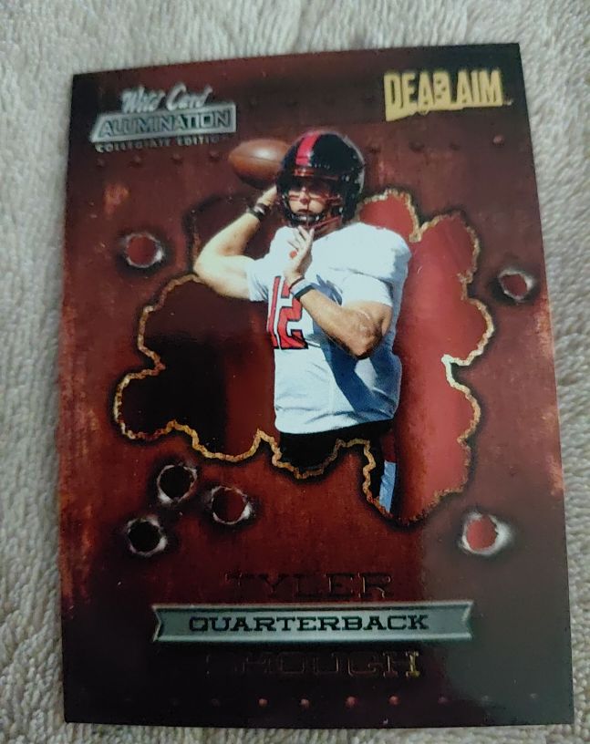 2021 Wild Card Alumination Dead Aim #ANDA-24 Tyler Shough — front