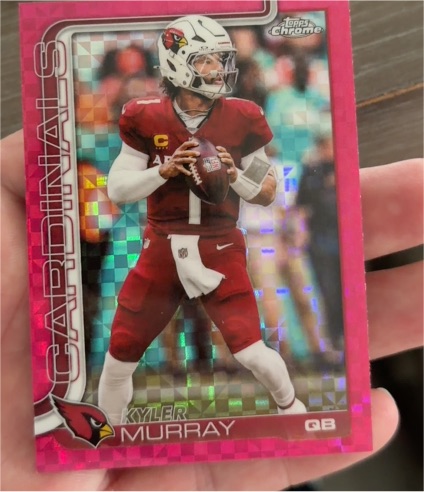 2025 Topps Chrome #5 Kyler Murray — front