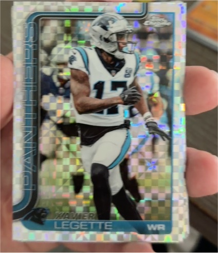 2025 Topps Chrome #38 Xavier Legette — front