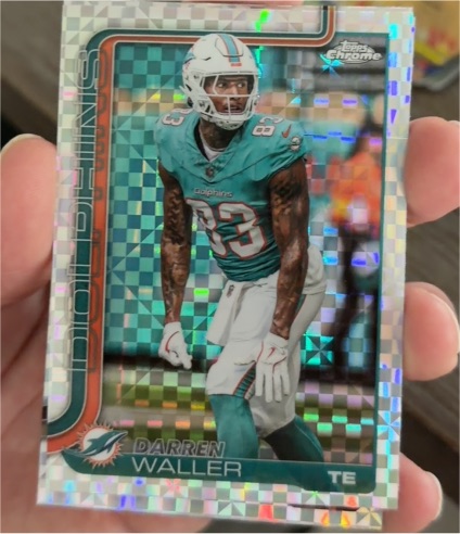 2025 Topps Chrome #193 Darren Waller — front