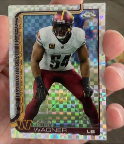 2025 Topps Chrome #299 Bobby Wagner — front