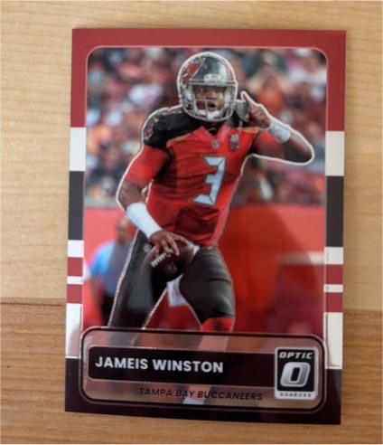 2025 Donruss Optic 2015 Retro #19 Jameis Winston Tampa Bay Buccaneers — front
