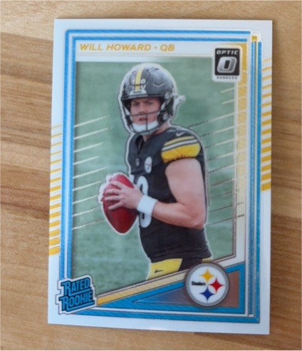 2025 Donruss Optic #233 Will Howard — front